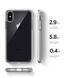 Чохол Spigen iPhone X / XS Case Ultra Hybrid - Crystal Clear, ціна | Фото 9
