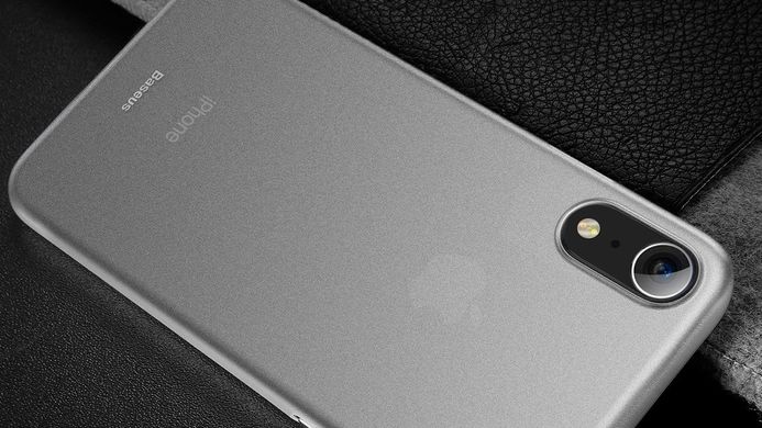 Чехол Baseus Wing Case 0.45 mm for iPhone Xr (2018) Black (WIAPIPH61-E01), цена | Фото