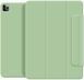 Магнитный силиконовый чехол-книжка STR Buckles Magnetic Case for iPad Air 4 10.9 (2020) - Dark Green, цена | Фото