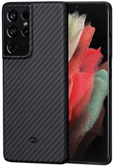 Чехол Pitaka MagEZ Case Twill Black/Grey for Samsung Galaxy S21 Ultra (KS2101U), цена | Фото