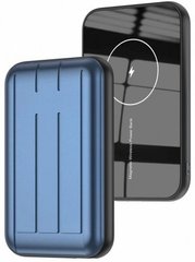 Портативное зарядное устройство c MagSafe STR Magnetic Wireless Charging PowerBank 5000 mAh - Blue, цена | Фото