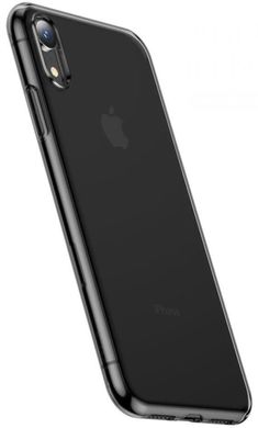 Чехол Baseus Simplicity Series Case for iPhone Xr (2018) Transparent Black (ARAPIPH61-B01), цена | Фото