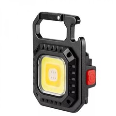 Аккумуляторний LED ліхтарик MIC W5130 с Type-C (7 режимів, карабін, магніт) - Black, ціна | Фото