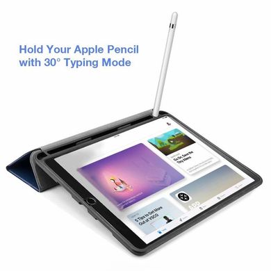 Чехол tomtoc Smart Case for iPad Pro 10.5 (2017) - Navy Blue (B02-M01B), цена | Фото