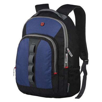 Рюкзак для ноутбука, Wenger Mars 16", Чорно-Синій, ціна | Фото