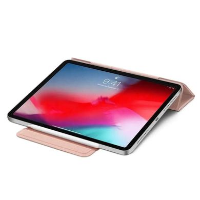 Магнитный силиконовый чехол-книжка STR Buckles Magnetic Case for iPad Pro 13 (2024) - Pink