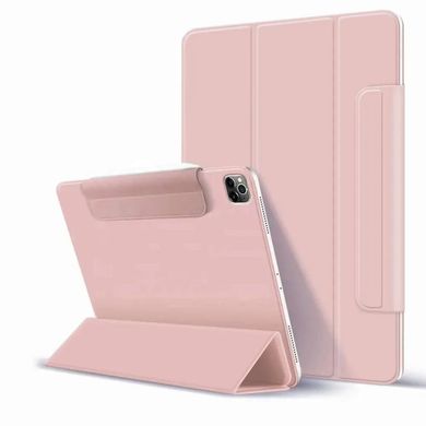 Магнитный силиконовый чехол-книжка STR Buckles Magnetic Case for iPad Pro 13 (2024) - Pink