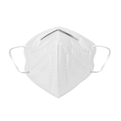 Захисна маска на обличчя (респіратор) KN95 (4-х шарова) 1 шт, ціна | Фото