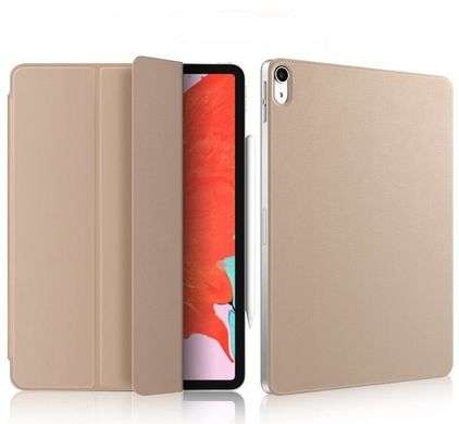 Магнитный силиконовый чехол-книжка STR Magnetic Smart Cover for iPad Pro 12.9 (2018) - Navy, цена | Фото