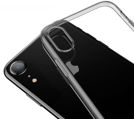Чохол Baseus Simplicity Series Case for iPhone Xr (2018) Transparent Black (ARAPIPH61-B01), ціна | Фото