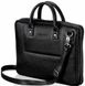 Кожаная сумка для ноутбука черная 15.6 BELFAST Solier SL21, цена | Фото 4