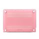 Пластиковый матовый чехол-накладка STR Matte Hard Shell Case for MacBook 12 - Pink, цена | Фото 3