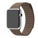 Шкіряний ремінець STR Leather Loop Band for Apple Watch 38/40/41 mm (Series SE/7/6/5/4/3/2/1) - Red, ціна | Фото 1