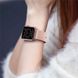 Шкіряний ремінець STR на сучасній застібці для Apple Watch 42/44/45/49 mm - Black, ціна | Фото 3