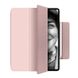 Магнитный силиконовый чехол-книжка STR Buckles Magnetic Case for iPad Pro 13 (2024) - Pink