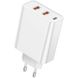Зарядное устройство Baseus PPS Three Output Quick Charger (C+U+U) 60W EU White (CCFS-G02), цена | Фото 1
