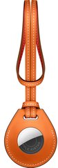 Кожаный брелок для AirTag WIWU Hermes Bag Charm - Orange, цена | Фото