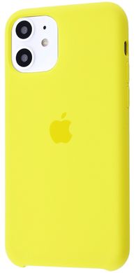 Силіконовий чохол MIC Silicone Case (HQ) iPhone 11 - Lemonade, ціна | Фото