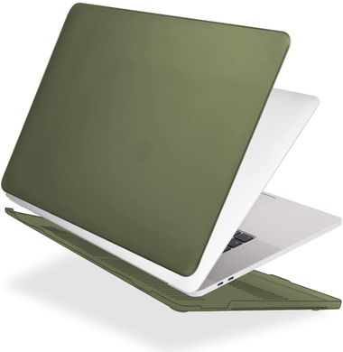 Пластиковий матовий чохол-накладка STR Matte Hard Shell Case for MacBook Pro 13 (2016-2020) - Mint Green, ціна | Фото