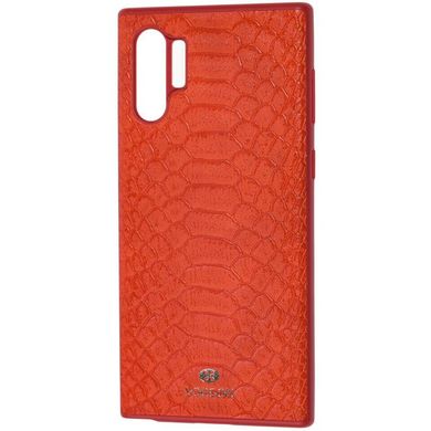 Кожаная накладка VORSON Snake series для Samsung Galaxy Note 10 Plus - Красный, цена | Фото