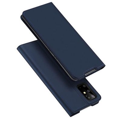 Чехол-книжка Dux Ducis с карманом для визиток для Samsung Galaxy S20+ - Синий, цена | Фото