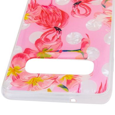 Накладка Glue Case Фламинго для Samsung Galaxy S10 - Черный, цена | Фото