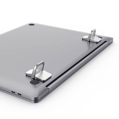 Підставка для ноутбука Nillkin Bolster Portable Stand Zinc Alloy - Gray, ціна | Фото