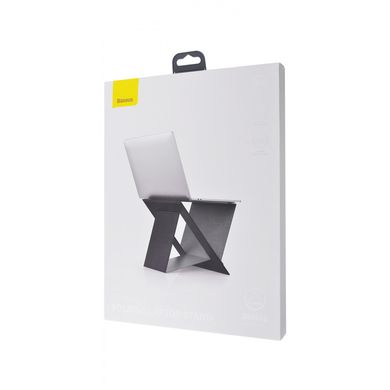 Підставка для ноутбука Baseus Ultra High Folding Stand - Black (SUZB-A01), ціна | Фото