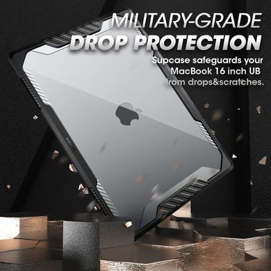 Противоударная накладка SUPCASE Unicorn Beetle Case Cover for MacBook Pro 16 (2021 | 2023) M1 | M2 | M3 - Black, цена | Фото