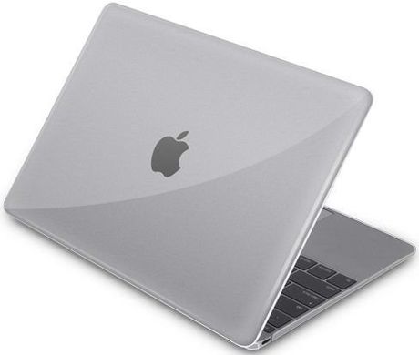 Пластикова накладка Macally Hard-Shell for MacBook 12' - Прозорий (MBSHELL12-C), ціна | Фото