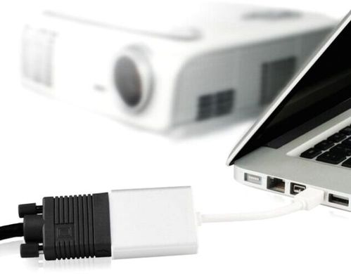 Moshi Mini Display Port to VGA adapter Silver for MacBook Pro/Air/iMac/Mac mini/Mac Pro (99MO023201), цена | Фото