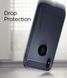 Чехол Spigen iPhone X Case Rugged Armor - Midnight Blue, цена | Фото 4