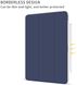 Магнитный силиконовый чехол-книжка STR Magnetic Smart Cover for iPad Pro 12.9 (2018) - Navy, цена | Фото 4