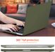 Пластиковий матовий чохол-накладка STR Matte Hard Shell Case for MacBook Pro 13 (2016-2020) - Mint Green, ціна | Фото 6