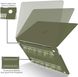 Пластиковый матовый чехол-накладка STR Matte Hard Shell Case for MacBook Pro 13 (2016-2020) - Mint Green, цена | Фото 5