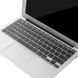 Накладка на клавиатуру для MacBook Air 13 (2012-2017) / Pro Retina 13/15 (2012-2015) - Прозрачная (EU), цена | Фото 4