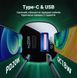 Автомобільний зарядний пристрій Acefast B1 Mini 38W (Type-C + USB) - Black, ціна | Фото 6