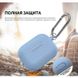 Чехол AHASTYLE Silicone Case with Carabiner for Apple AirPods Pro - Sky Blue (AHA-0P100-SBL), цена | Фото 3