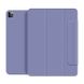 Магнитный силиконовый чехол-книжка STR Buckles Magnetic Case for iPad Pro 13 (2024) - Lavender