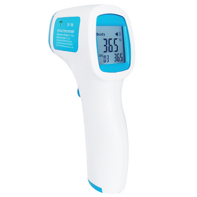Электронный бесконтактный медицинский инфракрасный градусник термометр для тела OTK DX-186, цена | Фото