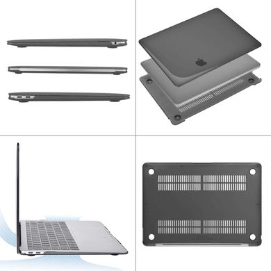 Пластиковый глянцевый чехол-накладка STR Crystal PC Hard Case for MacBook Air 13 (2018-2020) - Прозрачный, цена | Фото