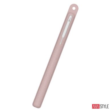 Текстурированный силиконовый чехол AHASTYLE для Apple Pencil 2 - красный (AHA-01800-RED), цена | Фото