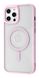 Протиударний чохол с MagSafe MIC Magnetic Case iPhone 12 Pro Max (pink), ціна | Фото 1