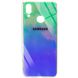 TPU+Glass чохол Gradient Rainbow із лого для Samsung Galaxy A10s - Зелений, ціна | Фото 1