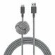 Native Union Night Cable USB-A to USB-C Zebra (3 m) (NCABLE-KV-AC-ZEB), цена | Фото 1