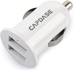 Capdase Dual USB Car Charger Pico G2 White (1 A) (CA00-PG02), цена | Фото