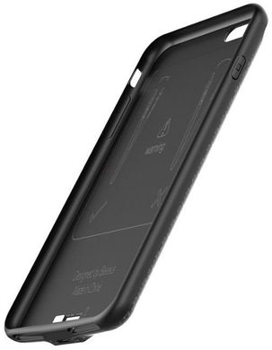 Чохол-акумулятор Baseus Plaid Backpack Power Bank 5000mAh for iPhone 7 / 8 Black (ACAPIPH7-LBJ01), ціна | Фото