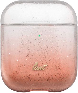 Чехол LAUT OMBRE SPARKLE Protective Case for AirPods - Peach (L_AP_OS_P), цена | Фото
