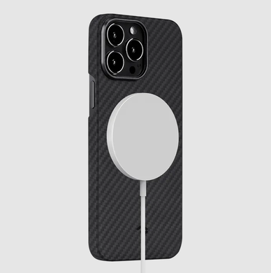 Чохол-накладка Pitaka MagEZ Case 2 with MagSafe for iPhone 13 Pro Max - Twill Black/Grey (KI1301PM), ціна | Фото