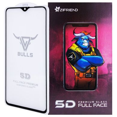 Защитное стекло Zifriend 5D (full glue) для Xiaomi Redmi Note 8 Pro - Черное, цена | Фото